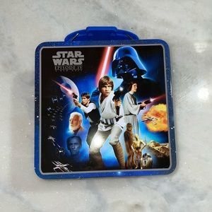 Star Wars Episode IV Collectible Mini 6” A New Hope Tin Carry All Box